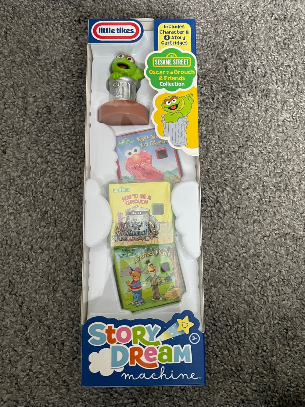 Little tikes story dream machine Sesame Street Oscar stories